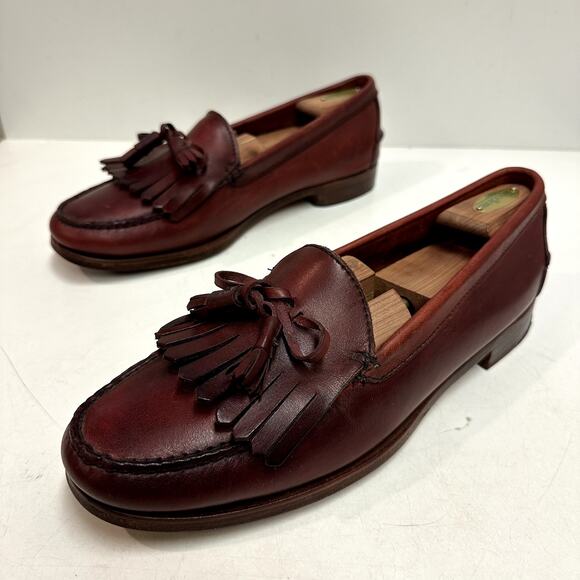 Rancourt & Co. x Polo Ralph Lauren Tassel Loafer Kiltie Bench Made in USA 12 - Picture 5 of 12